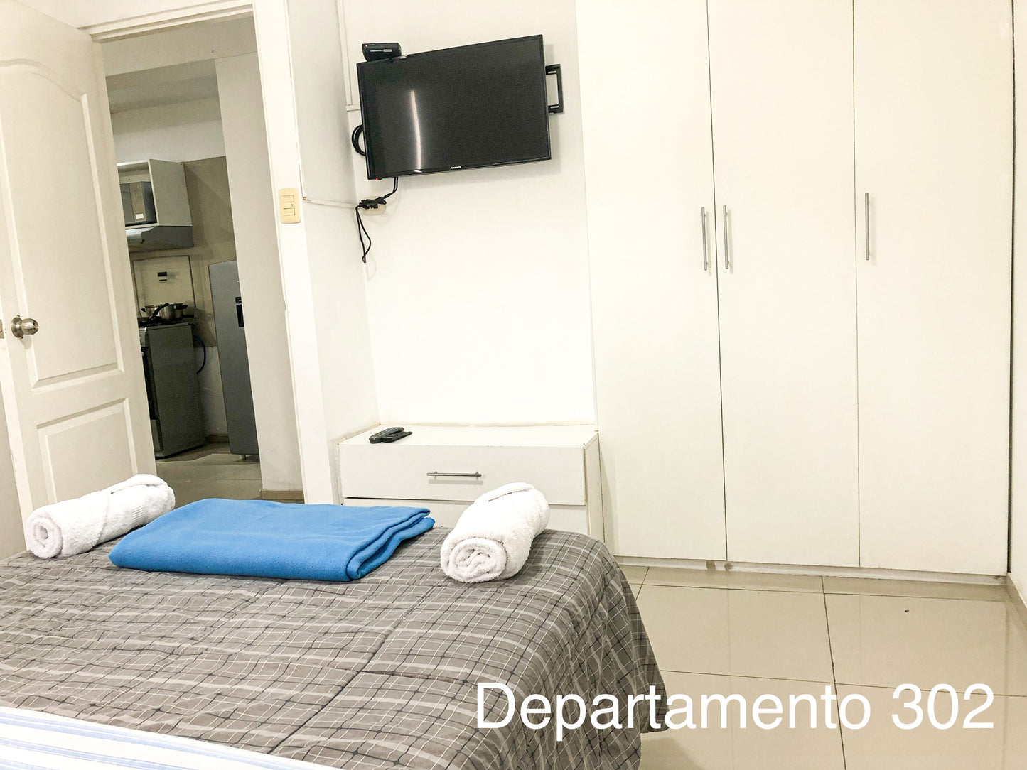 Departamento 302 - 1 habitación con cama matrimonial
