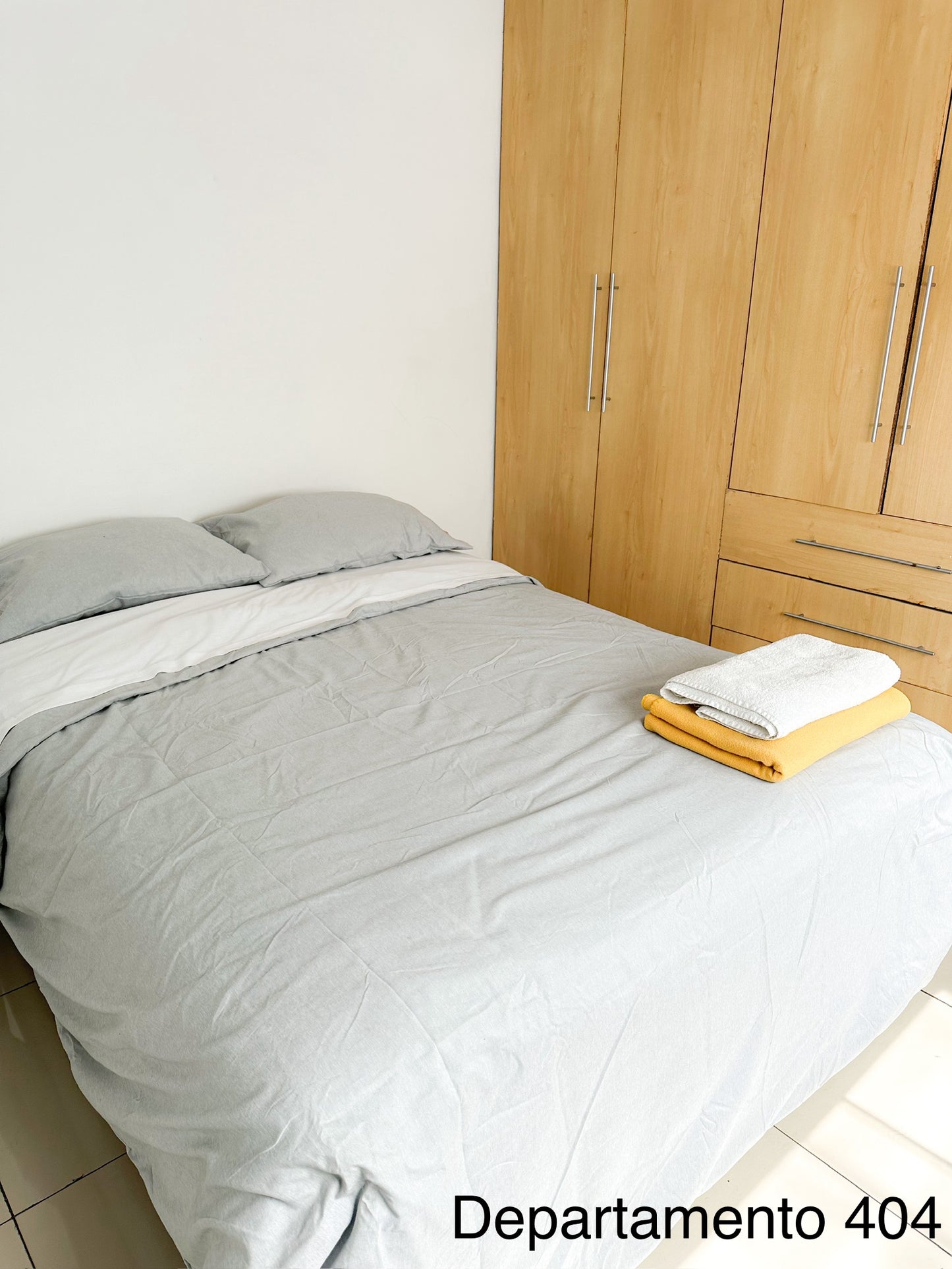Departamento 404 - 3 habitaciones con cama matrimonial