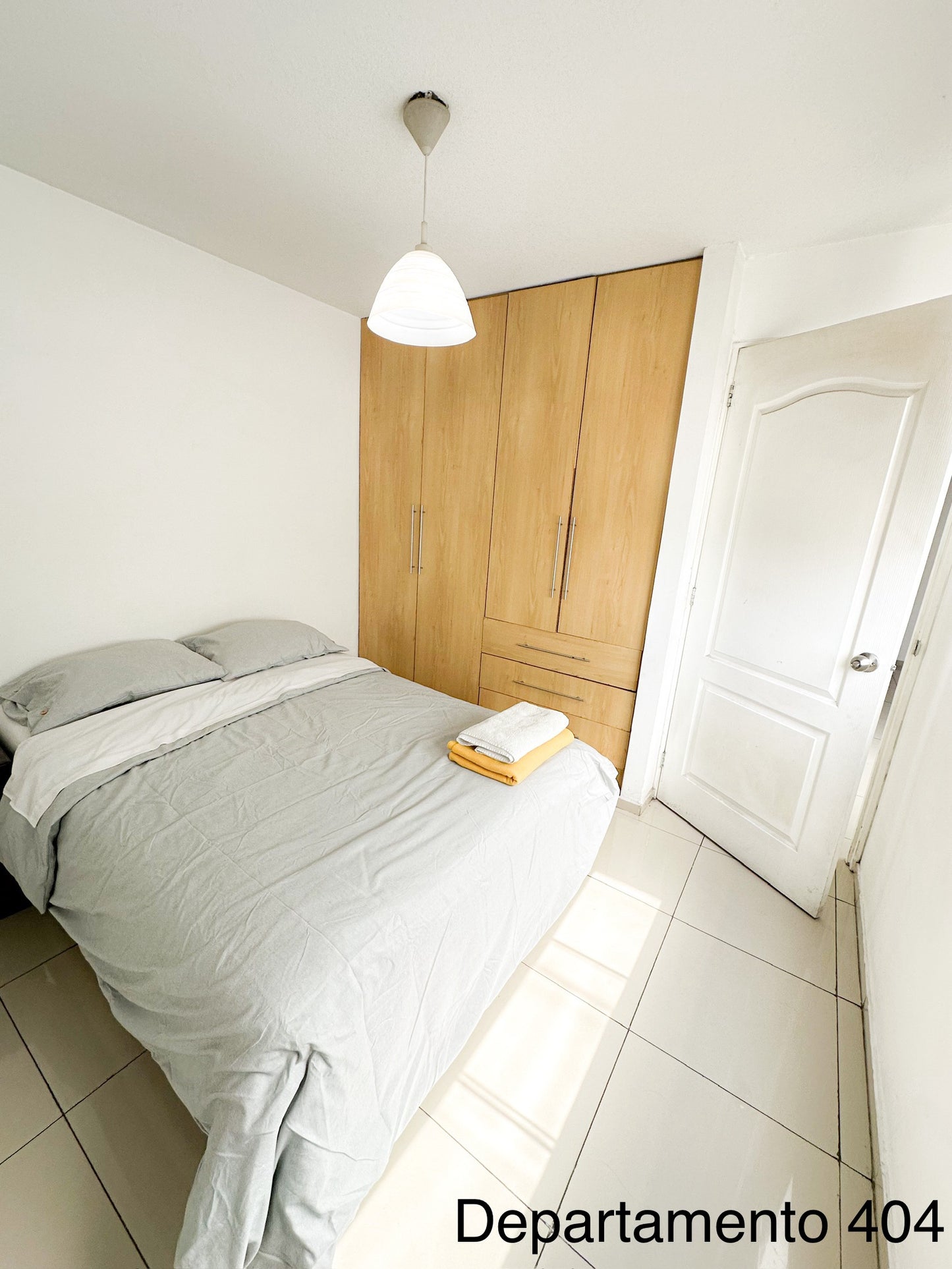 Departamento 404 - 3 habitaciones con cama matrimonial