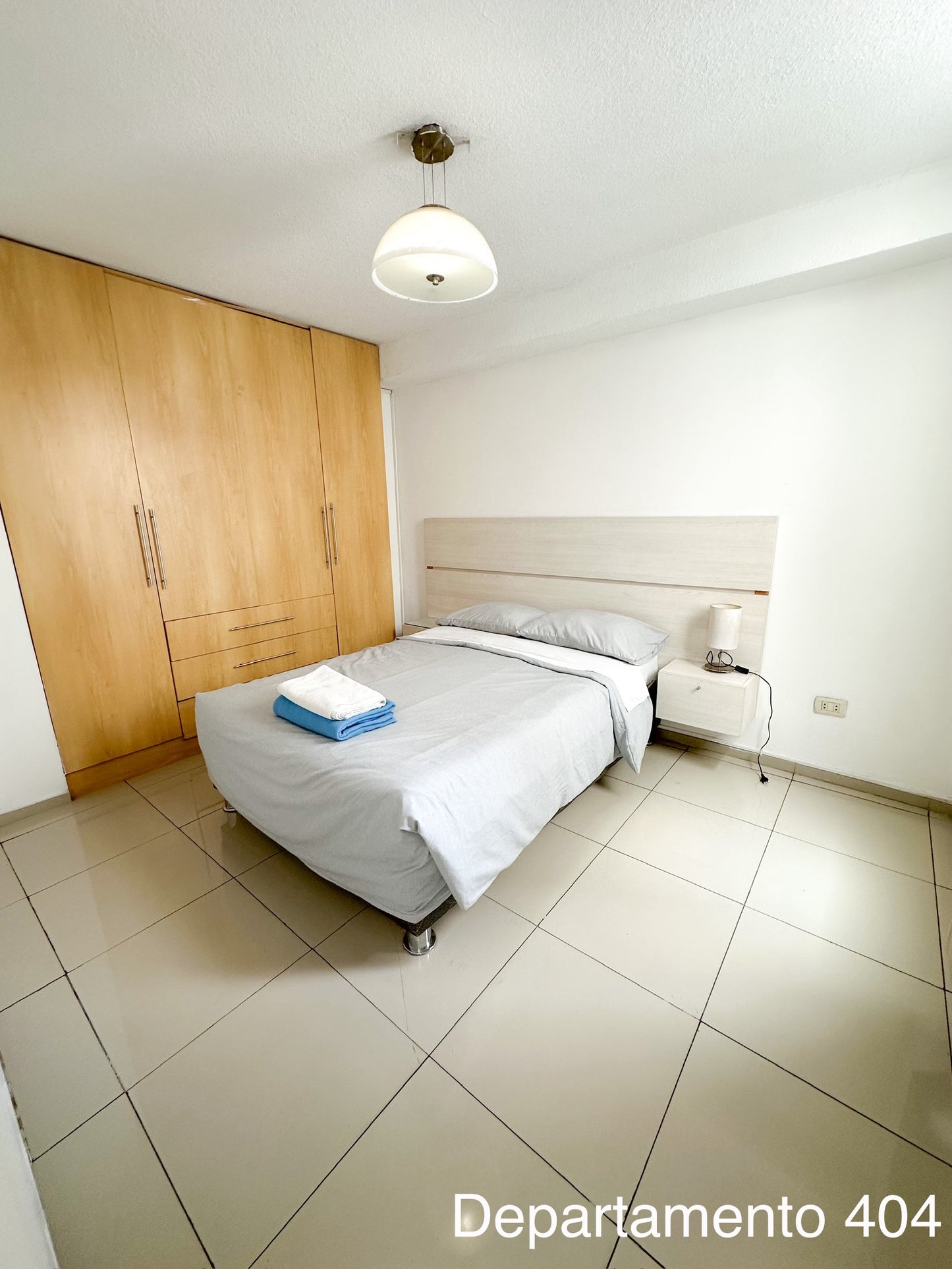Departamento 404 - 3 habitaciones con cama matrimonial