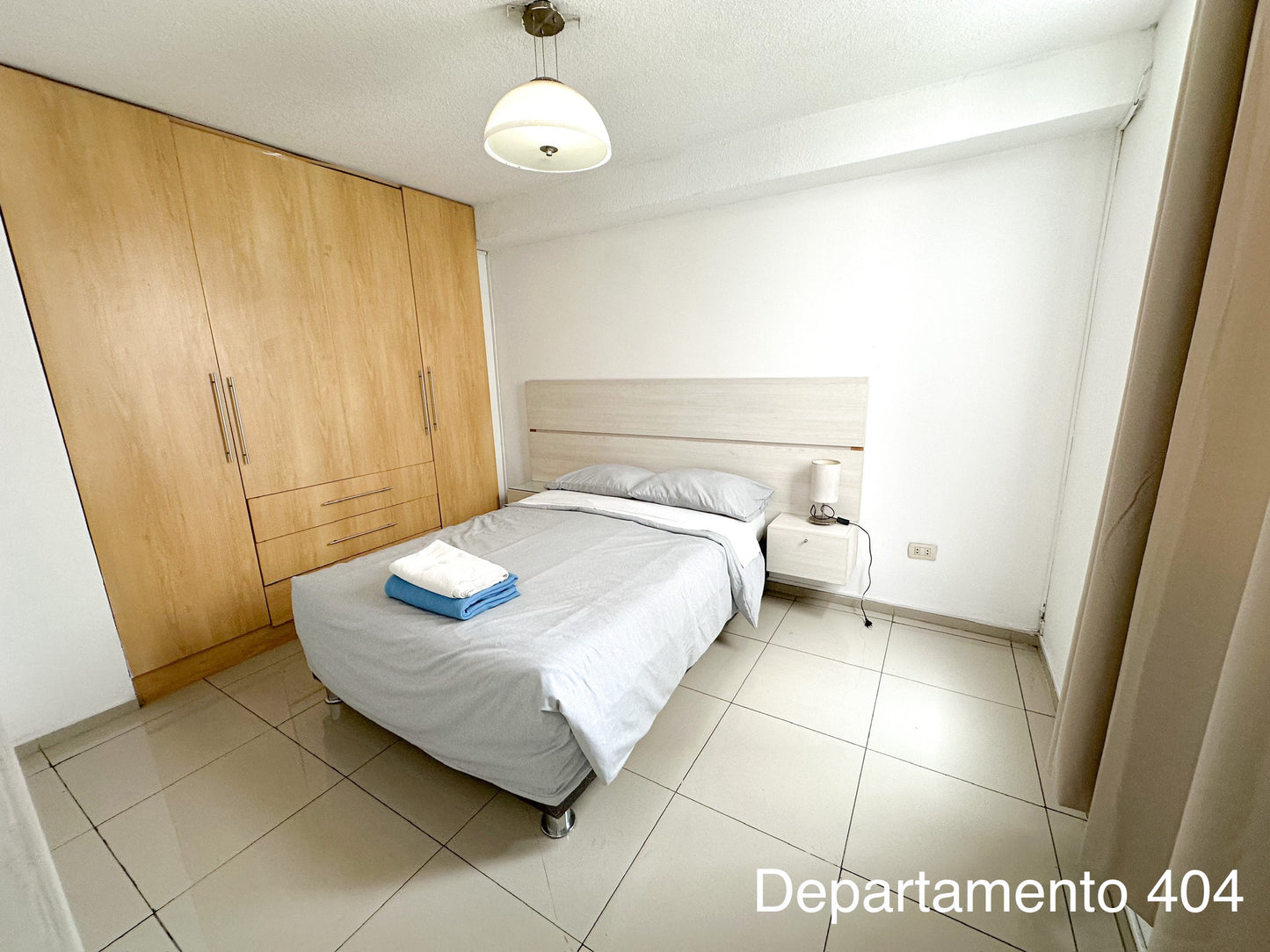 Departamento 404 - 3 habitaciones con cama matrimonial