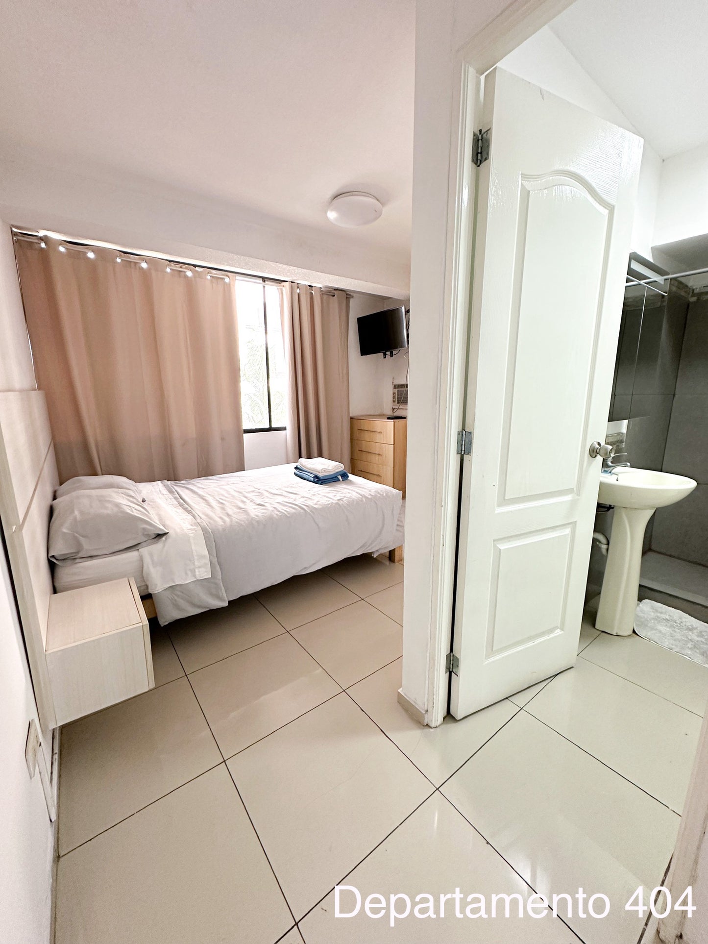Departamento 404 - 3 habitaciones con cama matrimonial