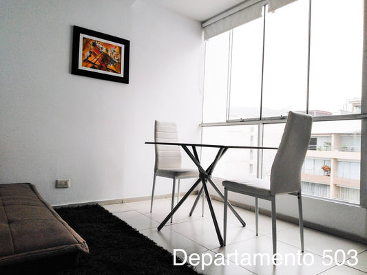 Departamento 503- 1 habitación con cama queen