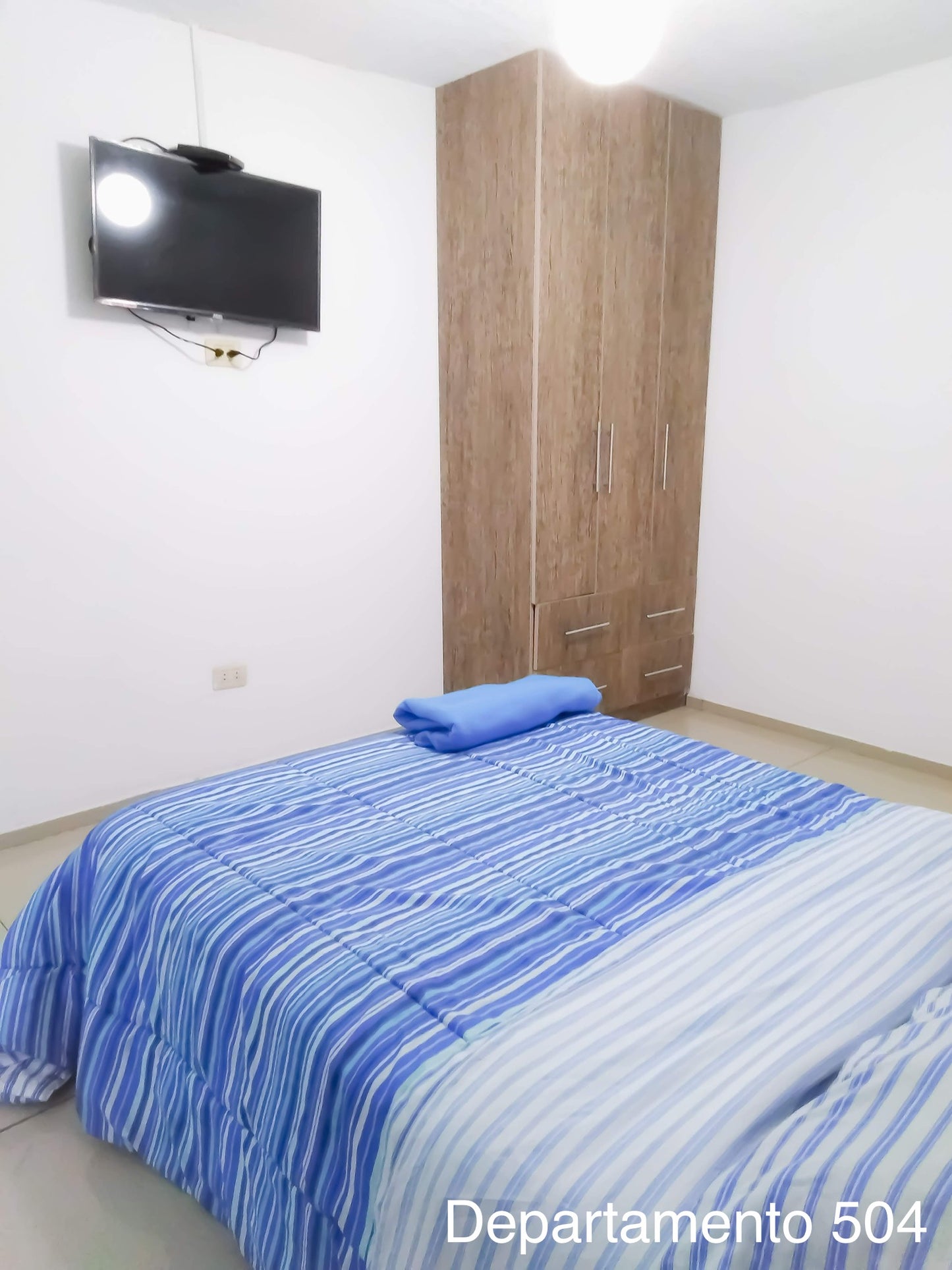Departamento 504 - 2 habitaciones con cama matrimonial