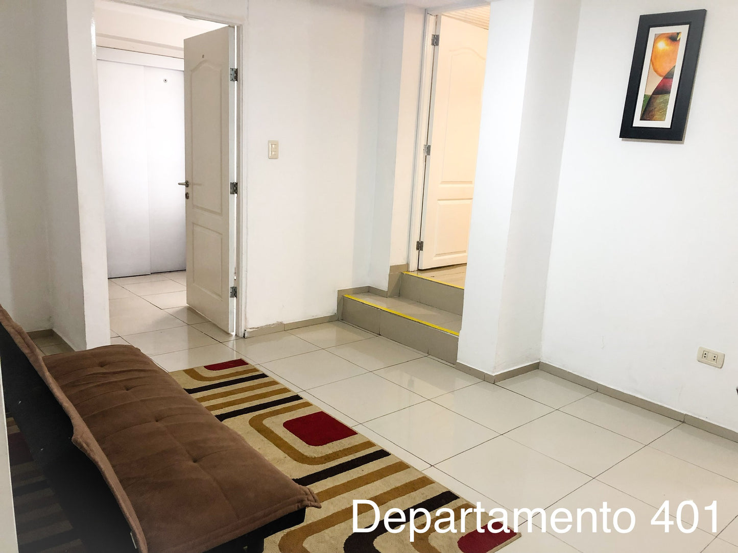 Departamento 401 - 3 habitaciones con cama matrimonial + 1 habitación con cama individual