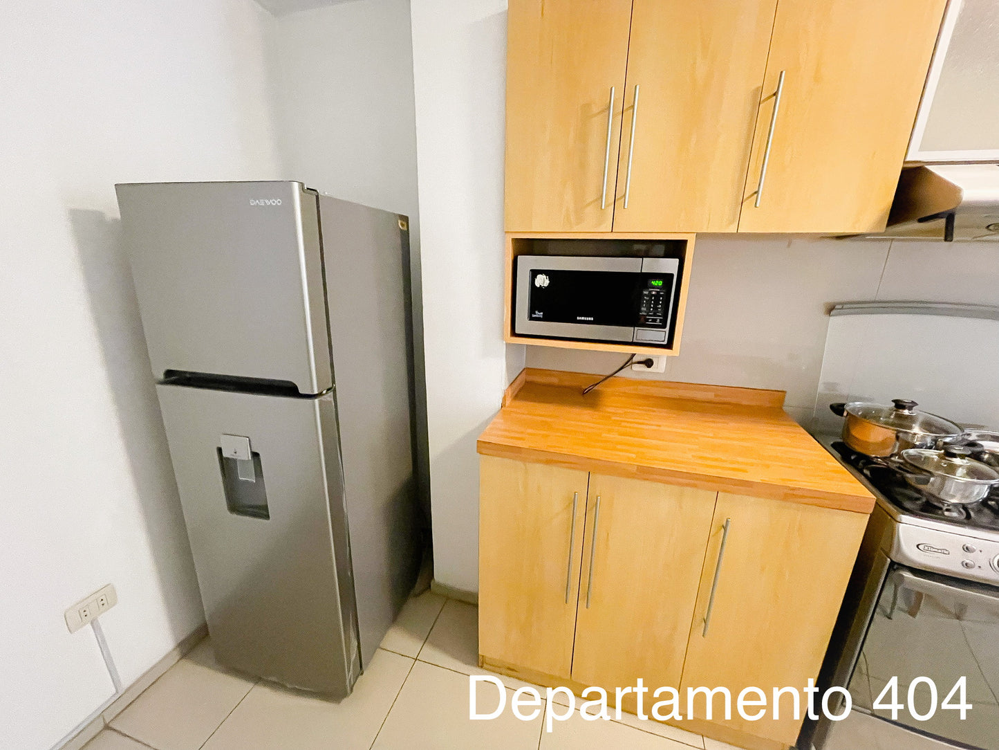 Departamento 404 - 3 habitaciones con cama matrimonial