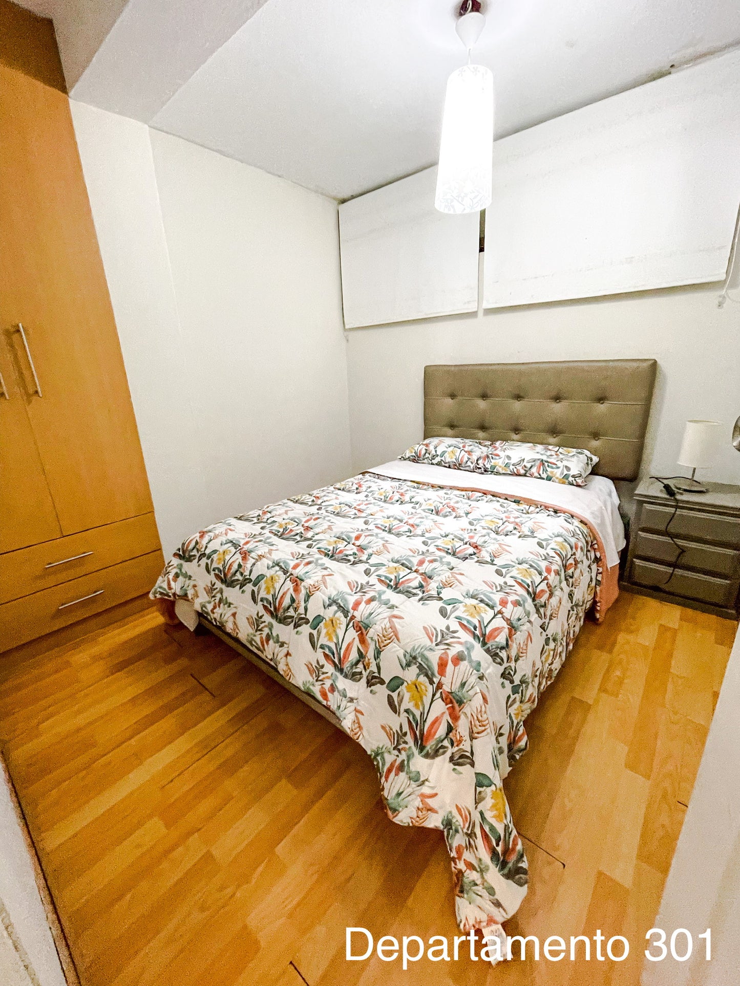 Departamento 301 - 2 habitaciones con cama matrimonial + 1 habitación con cama individual