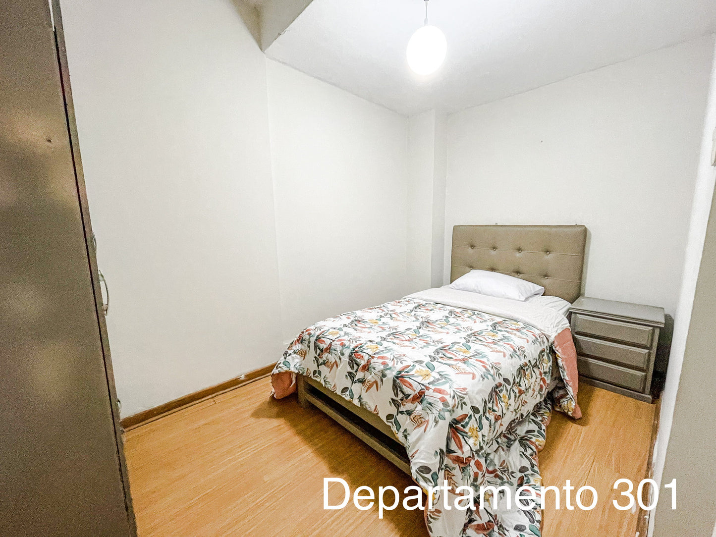 Departamento 301 - 2 habitaciones con cama matrimonial + 1 habitación con cama individual