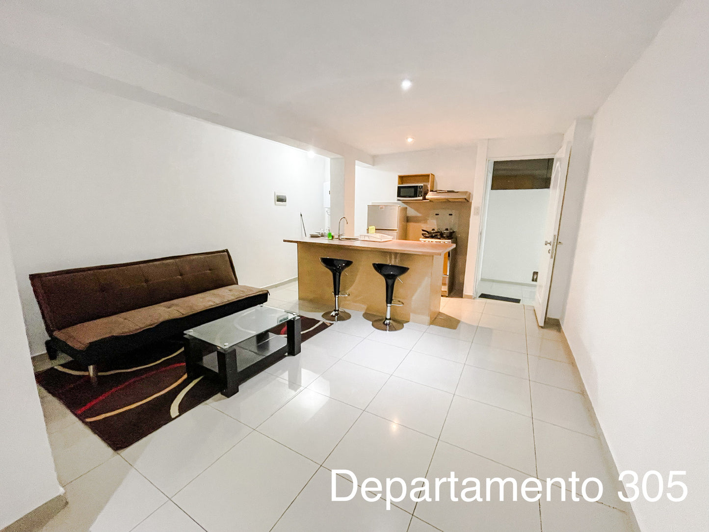 Departamento 305- 1 habitación con cama queen