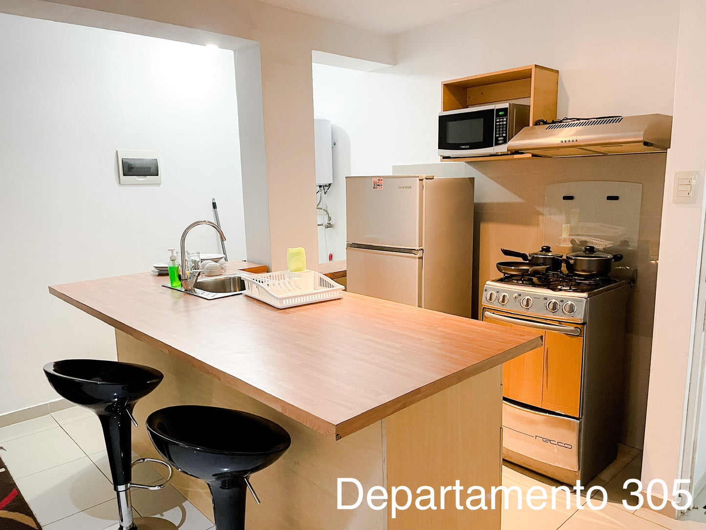 Departamento 305- 1 habitación con cama queen